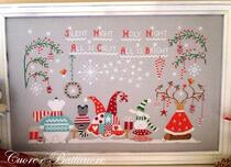 12694 Christmas Eve cross-stitch redraw source file XSD