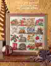 12669 Autumn Bunny Pumpkin Cross-stitch redraw source file XSD