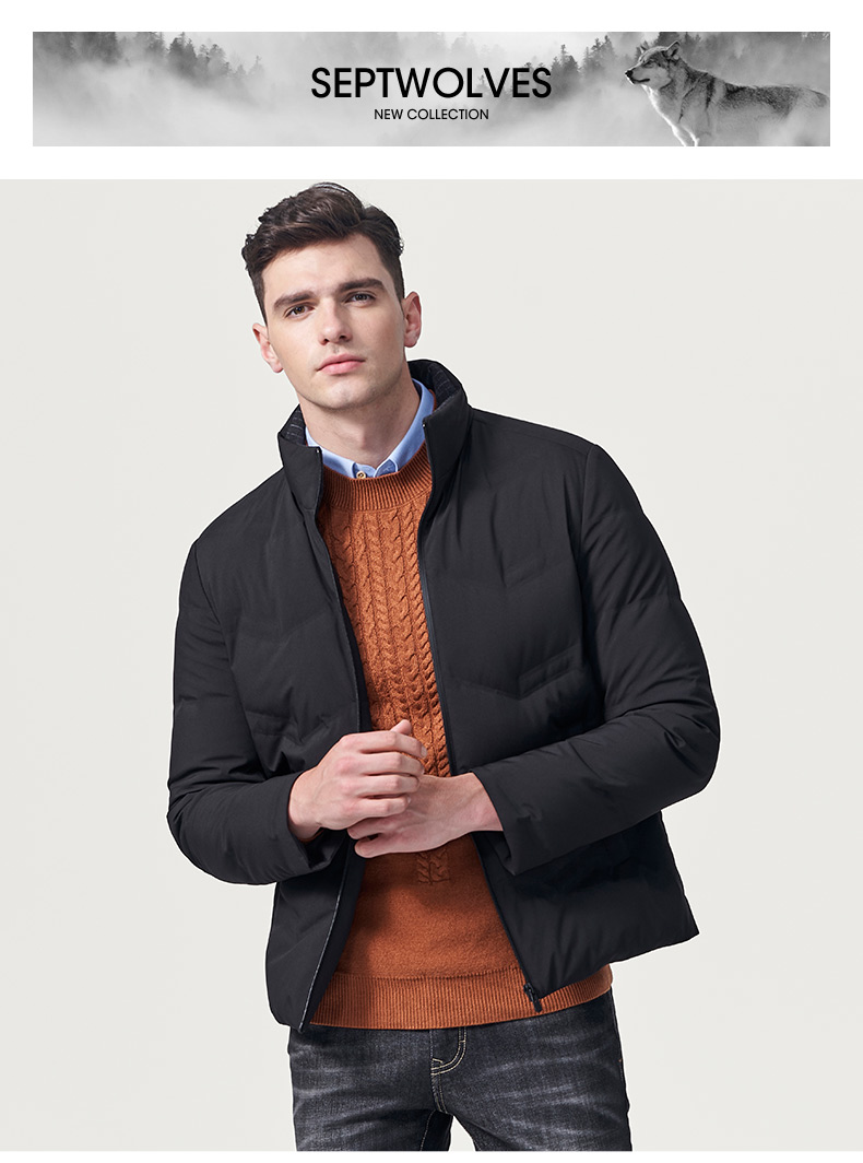 Blouson homme SEPTWOLVES    en Polyester - Ref 3123376 Image 8