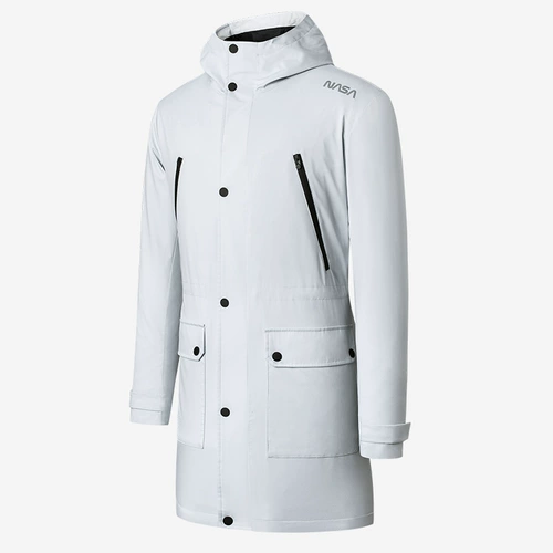 Septwolves, удерживающая тепло длинная толстовка с капюшоном, плащ, средней длины