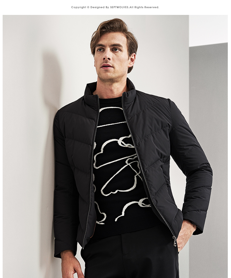 Blouson homme SEPTWOLVES    en Polyester - Ref 3123337 Image 25