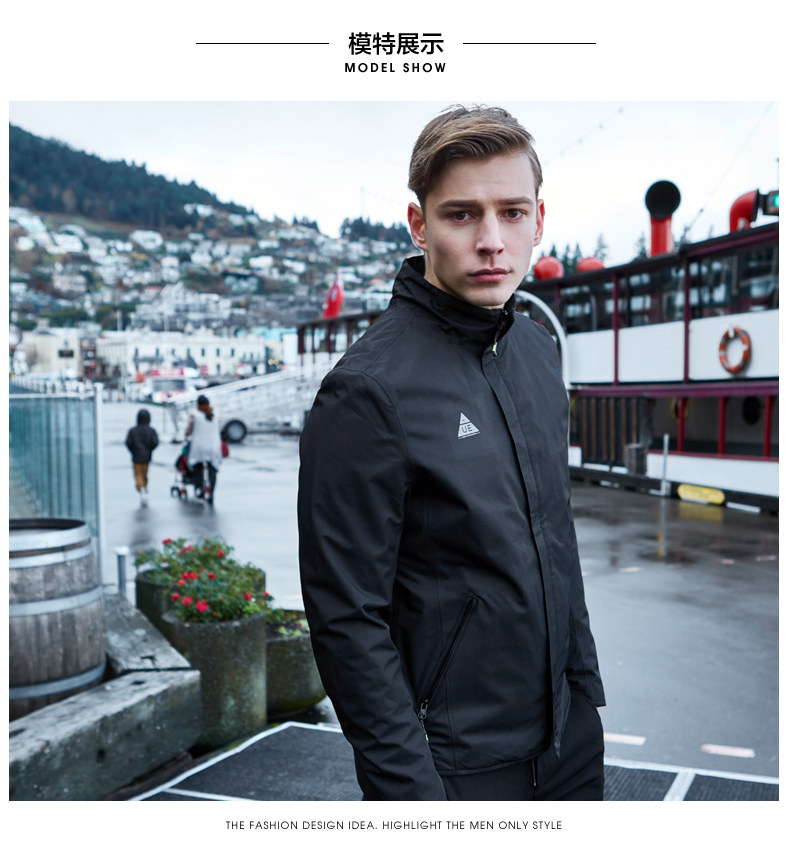 Blouson homme SEPTWOLVES    manches longues en Polyester - Ref 3118451 Image 9