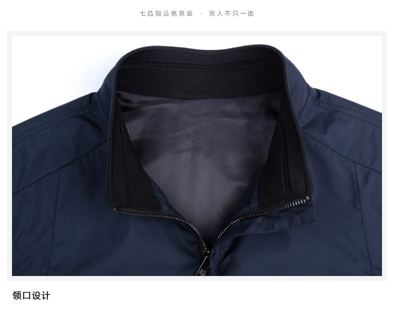 Blouson homme SEPTWOLVES    manches longues en Polyester - Ref 3118018 Image 29