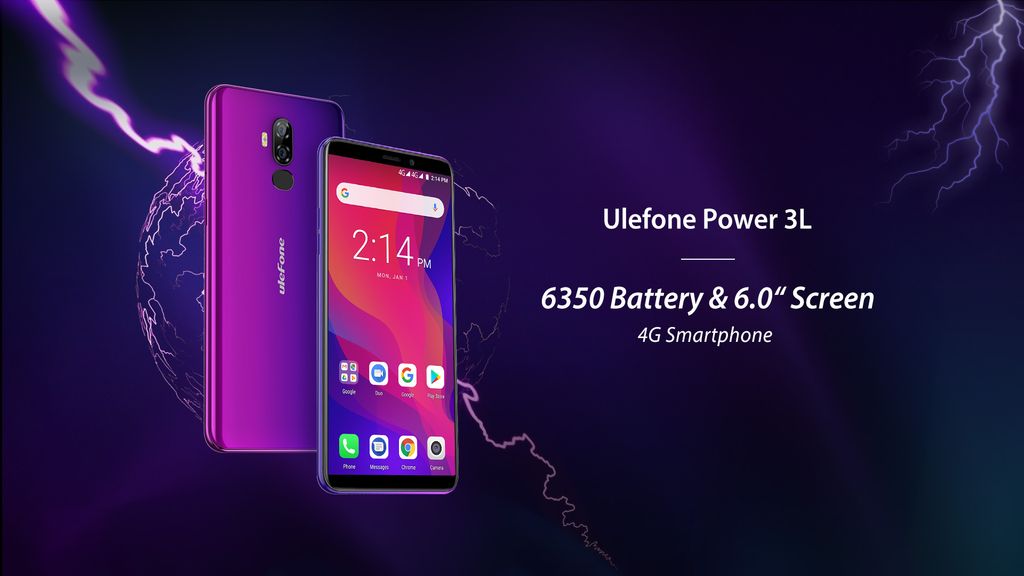 平价大电池手机ULEFONE power 3L正式发布