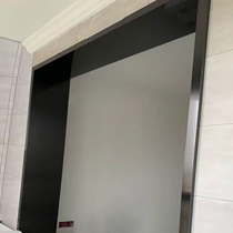 Black titanium stainless steel door cover door frame window frame window cover edge strip background wall border narrow side skirting white