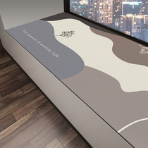 Master bedroom balcony bay window mat window sill mat 2024 new light luxury Nordic style waterproof sunproof and moisture-proof mat can be cut