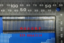 2 0MM double-plastic double-row pin 2*40p total needle length 26MM double-row straight pin 80p full copper gold-plated 26MM