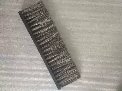 Bristle strip brush Bristle broom accessories Pig hair brush Pig hair anti-static dust removal brush 10