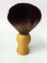  Shaving brush raccoon hair Hu brush Wooden handle soft hair shaving brush Soft hair neck brush Soft hair shaving brush 