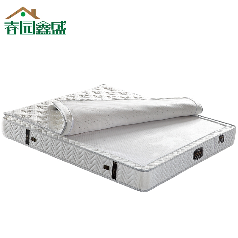 Simmons mattress independent spring mattress independent flower detachable natural latex mattress environmental brown pad