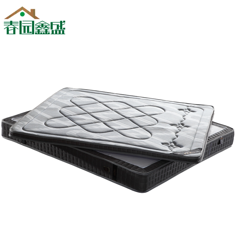 Cloth Independent Springs Mat Dreams Thought Bed Cushion Independent Flower Detachable Natural Latex Cushion Environmentally Friendly Brown Cushion Bamboo Charcoal Fabric