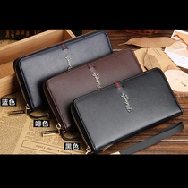 Every day special price upscale hand grabbing bag mens zipper mobile phone bag handbags with Korean version hand bag long purse