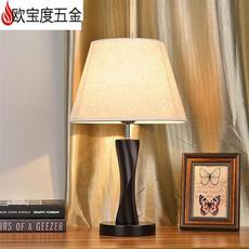 USB-подушка 欧宝度(oubaodu) 简约现代中式实木台灯卧室床头灯创意浪漫酒店客