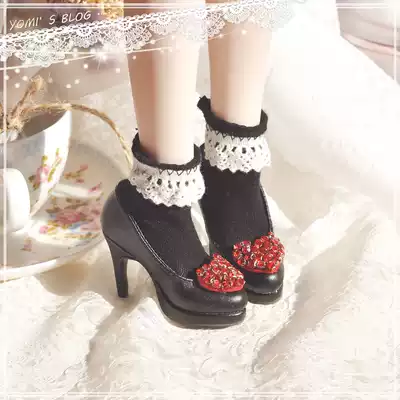 (yumi BJD)1 4 msdmdd giant baby heels Alice love heels MDD leveling feet wear