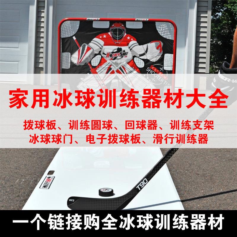 Ice Hockey Training Equipment Home Hockey Land Paddle Board Bracket Gliding Trainer Return Ball Strike Cloth