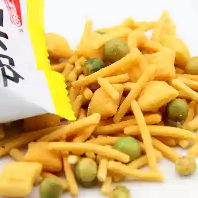 Casual snacks spree Puffed food snacks Q fries Wuwei Garden crispy small package 500g