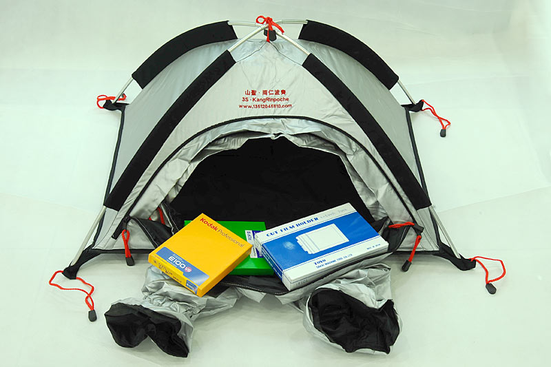 Tent - type dark bag 4*5 frame for the CBC Grand Frame