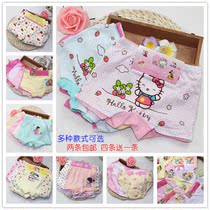Childrens baby pure cotton underwear Princess underwear small kt cartoon pattern foreign trade flat panties children shorts