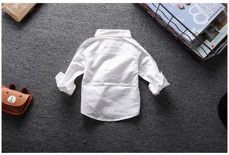 Chemise garcon à manche longue - Ref 2078481 Image 18