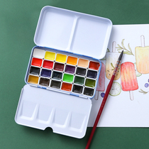 German Schminke watercolor pigment packaging college-grade solid watercolor pigment nail art special painting set