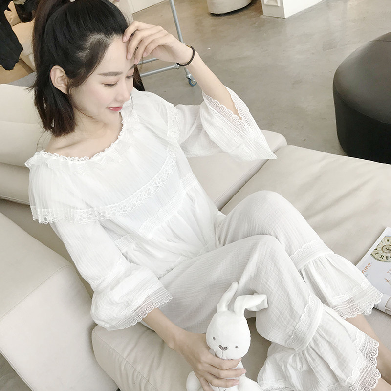Pyjama pour femme OTHER   en Coton à manches - Ref 2996338 Image 3