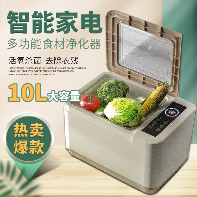 Vegetable Fruit Purifier Multifunction Sanitised Pesticide Residue Cleaner Wash Vegetable Wash Meat Kitchen Supplies Catering