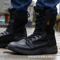 Spring Summer Flying Fish Mens Breathable Cqb Ultralight Combat Boots 511 Tactical Boots Special For Training Boots Land War Boots