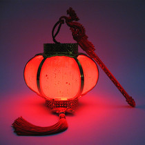 New imitation sheepskin retro style portable lantern palace lamp New Year childrens luminous toy dance photography props