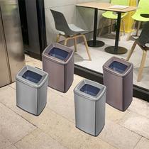 Southern stainless steel tea dregs bucket commercial intelligent sensor water level tea table waste water bucket without cover filter tea tea bucket