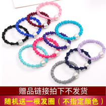 Gift: random Korean fashion hair ring (color style is not specified) do not take a single shot