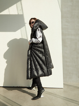 Z Boss Wang fried Gu luxury custom 450g white goose down future feel sleeveless radiation down jacket