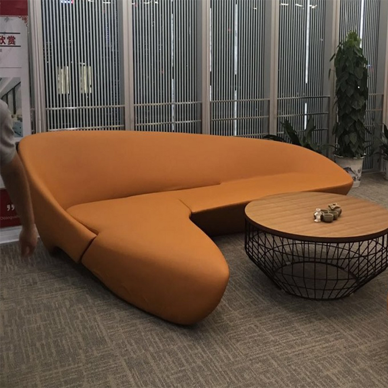 Zaha Steel Pagry Moon Dofa Гостиная угол итальянского дизайнера Creative Moonsystem Furniture Sofo
