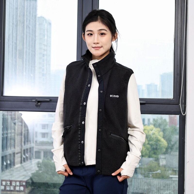 26 New Autumn and Winter Products Columbia Outdoor Women's Fleece Warm Knitted Vest Ar8435 26 New Autumn and Winter Products Columbia Outdoor Women's Fleece Warm Knitted Vest Ar8435