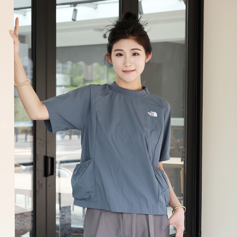 Thenorthface North Face Ue Short-Sleeved Women's 26 Spring and Summer New Outdoor Upf50 Sun Protection Breathable T-Shirt 8Fc7