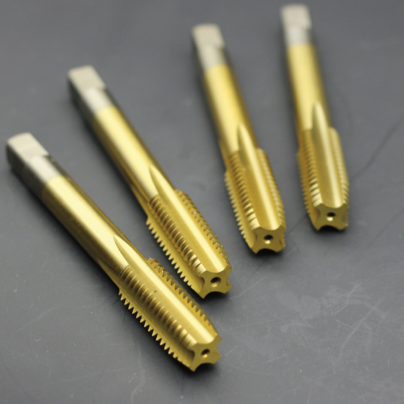 Titanium plated 6542 straight trough machine with screw tapping M3M4M5M6M8M10M12M14M16M18M20