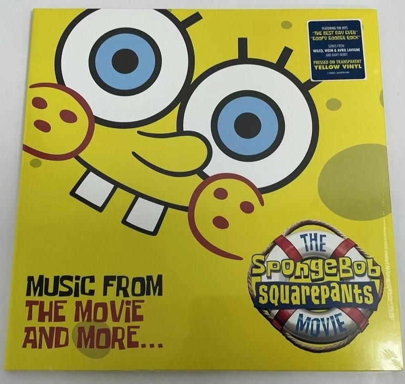 Shipped by Sf Express, In-Stock Genuine Product: Spongebob Adventures Spongebob Animated Movie Soundtrack Lp on Yellow Vinyl Shipped by Sf Express, In-Stock Genuine Product: Spongebob Adventures Spongebob Animated Movie Soundtrack Lp on Yellow Vinyl