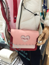 Clothing love childrens clothing counter domestic 2019 winter girls messenger British wind bag AK9FV21B