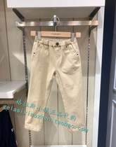 Clothes-in-clothing special cabinet Domestic 21 years Spring style boy with waist length pants casual pants TCB1202K