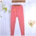 Phụ nữ trung niên và già cotton miếng đệm đầu gối và quần dài nhung cotton cao eo in quần cộng với quần béo cỡ lớn ấm quan giu nhiet Quần nóng lên