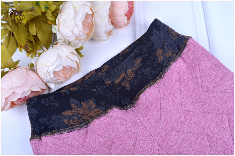 Quần cotton cotton trung và già có độ tuổi cao cộng với phân bón để tăng độ dày cho quần dài của phụ nữ. quần giữ nhiệt nữ thể thao
