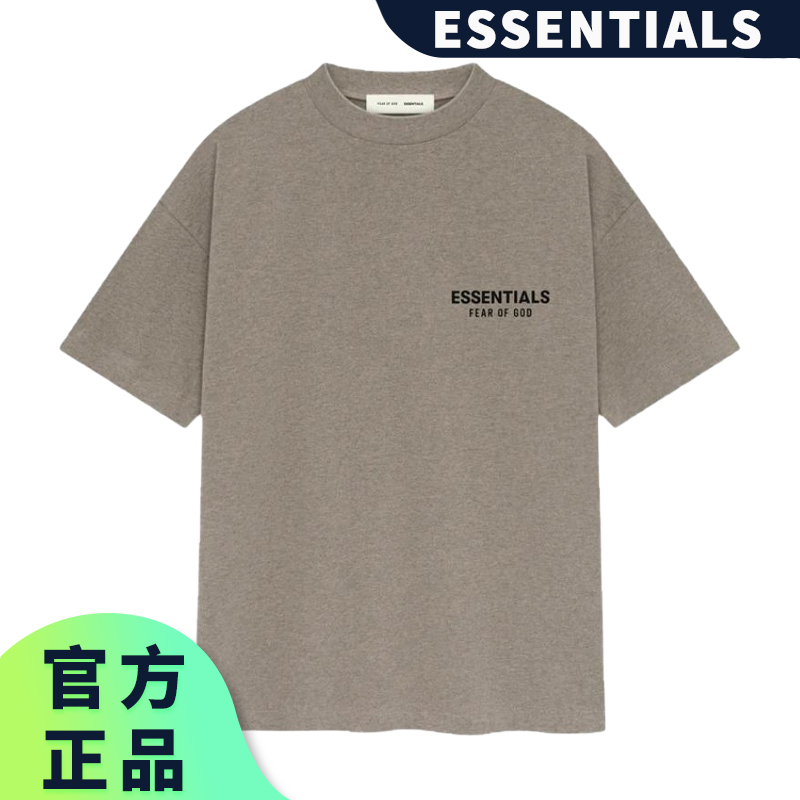 Essentials Short-Sleeved Men's and Women's American Casual 25Ssfog Spring and Summer Loose Trendy Brand High Street Loose T-Shirt Essentials Short-Sleeved Men's and Women's American Casual 25Ssfog Spring and Summer Loose Trendy Brand High Street Loose T-Shirt