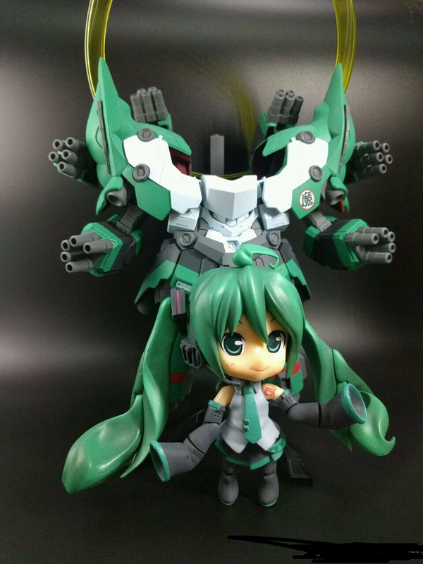 Mô hình Gundam Hatsune miku Hatsune sd singu jion molio studio - Gundam / Mech Model / Robot / Transformers