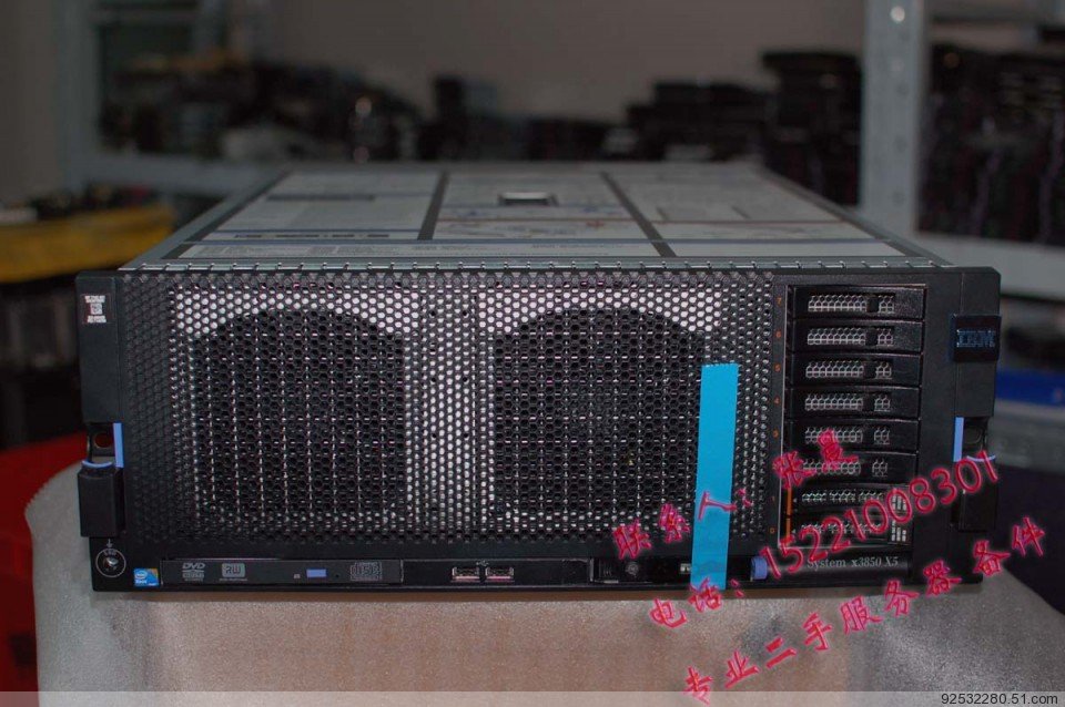 80-line IBM X3850X5 second-hand server 4U rack-mounted 4-way virtualized GPU computing host second R730