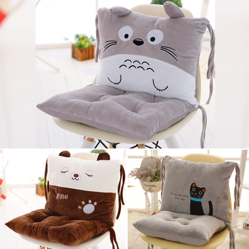 Cushion cushion one office sedentary chair seat butt stool chair cushion thickened cushion back cushion female
