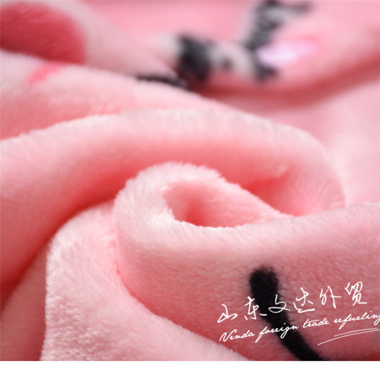 Bộ đồ ngủ mùa thu và mùa đông của phụ nữ áo đơn dài tay cộng với nhung dày lông cừu san hô đồ ngủ đôi