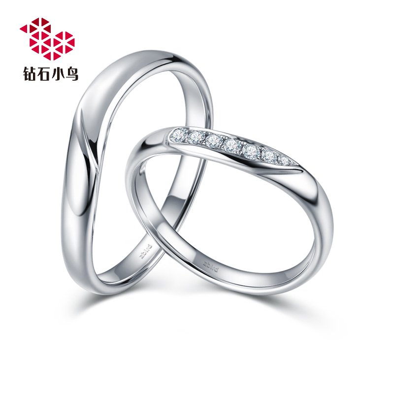 Zbird Diamond Bird-18K Gold Diamond Ring-TrackⅨ-Couple Ring Wedding Ring Diamond Ring-