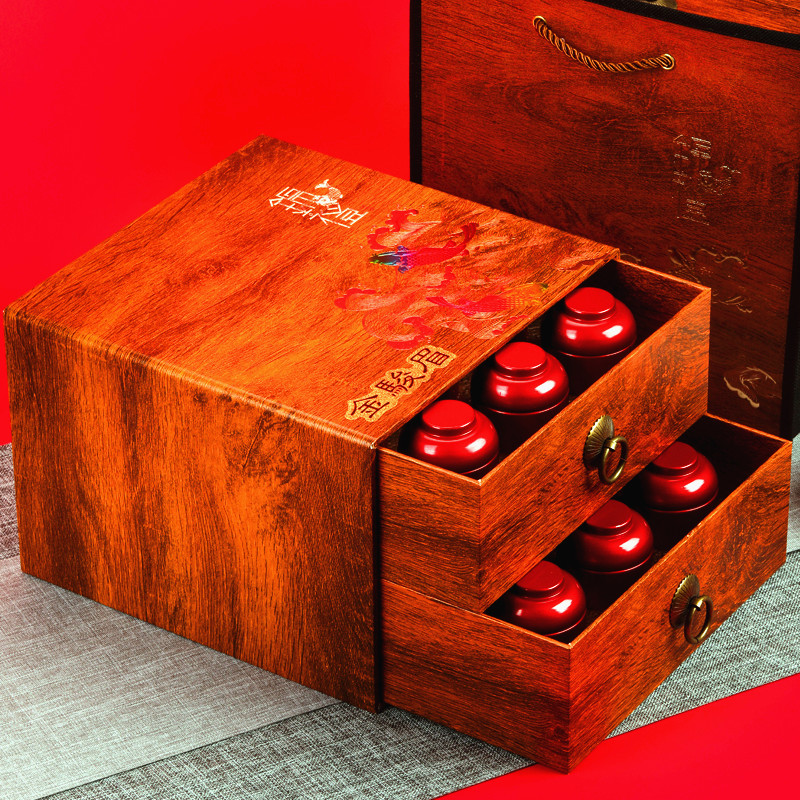 Wuyishan Jinjun Mei Gift Boxed small packaging tea new cans of red tea Zhengshan small gift gift elders Wuyishan Jinjun Mei Gift Boxed small packaging tea new cans of red tea Zhengshan small gift gift elders