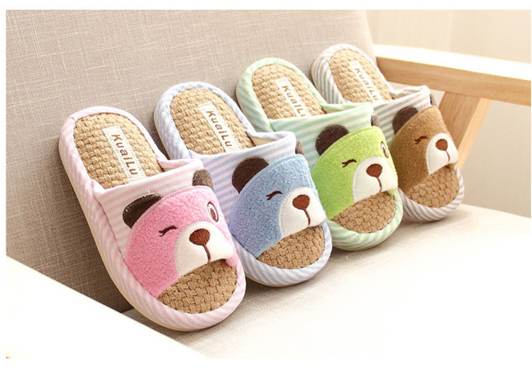 Pantoufles enfants en autre pour printemps - Ref 1004068 Image 32