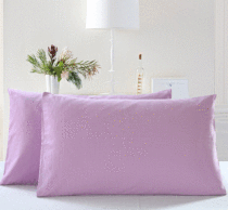 Cotton Four Seasons Plain Lavender Single Pillow Case Cotton Till Active Printing and Dyeing Pure Color Monochrome Pillow Cover