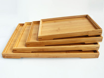 Tugpan rectangular tray Home About cutlery ultra large wooden thickened Japanese style Living room Kitchen Dinner Plate